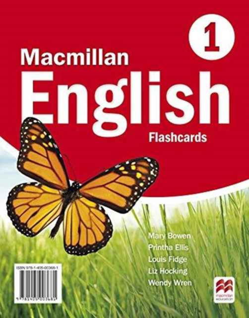 Macmillan English 1 Flashcards - Macmillan English - Mary Bowen - Kirjat - Macmillan Education - 9781405003681 - torstai 18. toukokuuta 2006