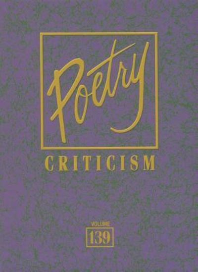 Cover for Michelle Lee · Poetry Criticism (Inbunden Bok) (2013)