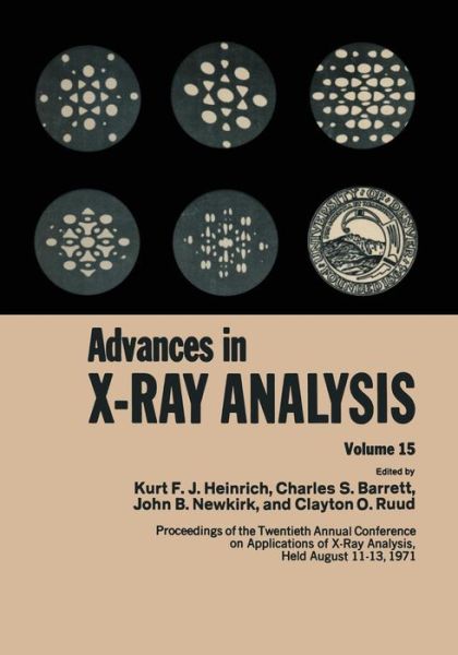 Cover for Charles Barrett · Advances in X-Ray Analysis: Volume 15 (Paperback Book) [1972 edition] (2012)