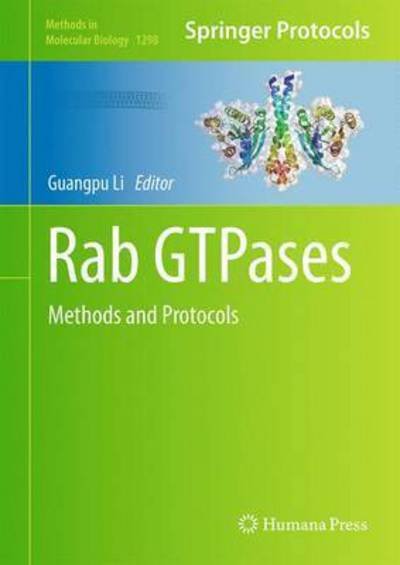 Cover for Guangpu Li · Rab GTPases: Methods and Protocols - Methods in Molecular Biology (Hardcover Book) [2015 edition] (2015)