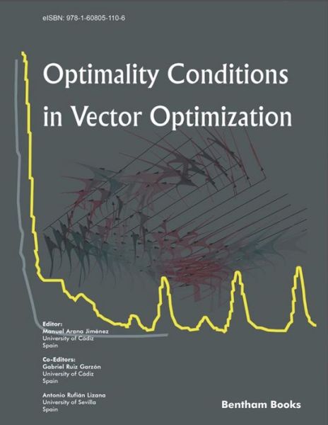 Cover for Manuel Arana JimÃ©nez · Optimality Conditions in Vector Optimization (Paperback Book) (2018)