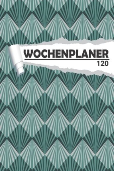 Cover for Aw Media · Wochenplaner Art Deco grun (Taschenbuch) (2020)