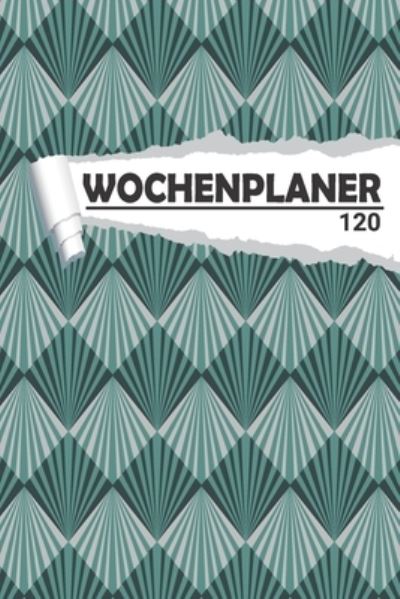 Wochenplaner Art Deco grun - Aw Media - Kirjat - Independently Published - 9781657972681 - torstai 9. tammikuuta 2020