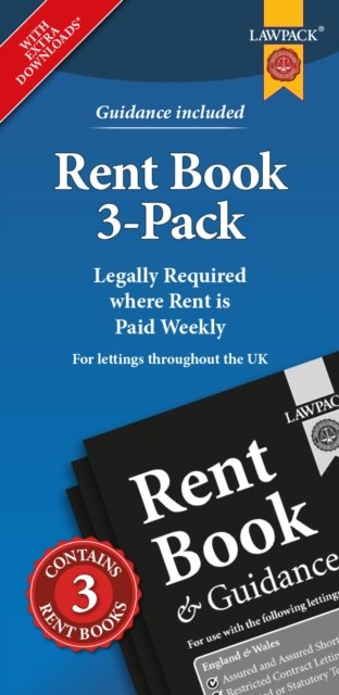 Cover for Rent Books 3-Pack: Legally Required where Rent is Paid Weekly (Paperback Book) (2023)