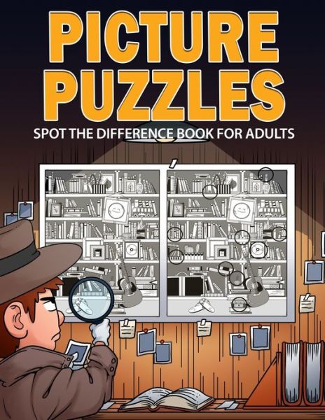 Cover for Game Nest · Picture Puzzles: Spot the Difference Book for Adults (Paperback Book) (2020)