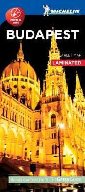 BUDAPEST - Michelin City Map 9220: Laminated City Plan - Michelin - Books - Michelin Editions des Voyages - 9782067240681 - May 13, 2019