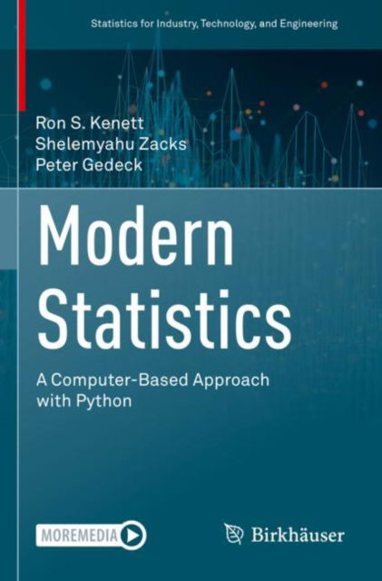 Cover for Ron S. Kenett · Modern Statistics: A Computer-Based Approach with Python - Statistics for Industry, Technology, and Engineering (Paperback Book) [1st ed. 2022 edition] (2023)