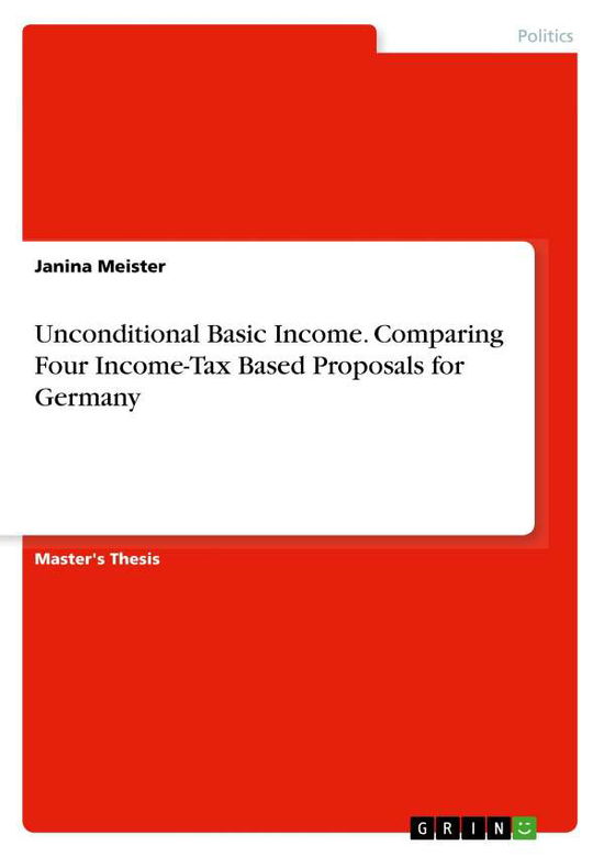 Cover for Meister · Unconditional Basic Income. Com (Book)