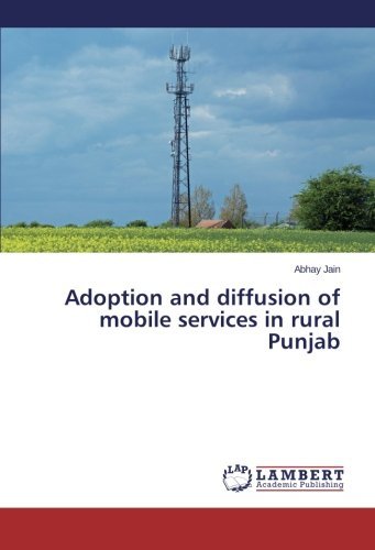 Cover for Abhay Jain · Adoption and Diffusion of Mobile Services in Rural Punjab (Pocketbok) (2013)