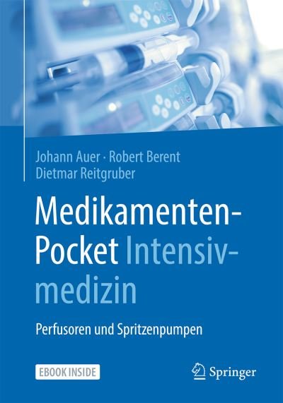 Cover for Auer · Medikamenten Pocket Intensivmedizin (Bok) (2021)