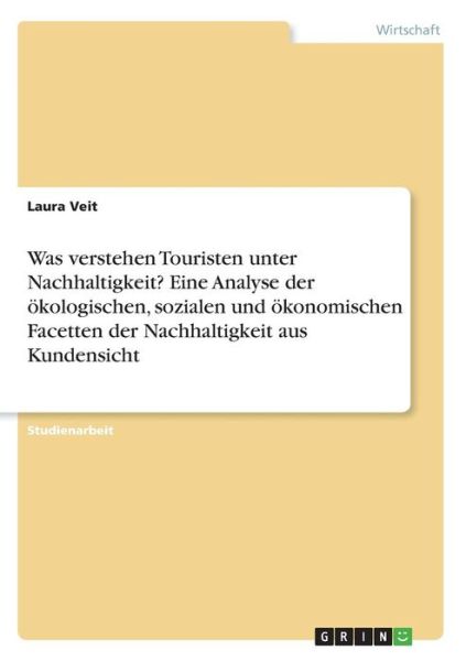 Cover for Veit · Was verstehen Touristen unter Nach (Buch)