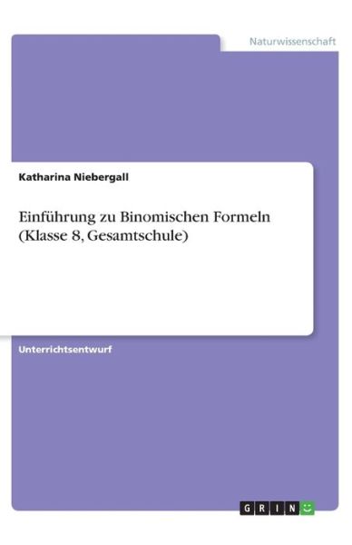 Cover for Niebergall · Einführung zu Binomischen Fo (Book)