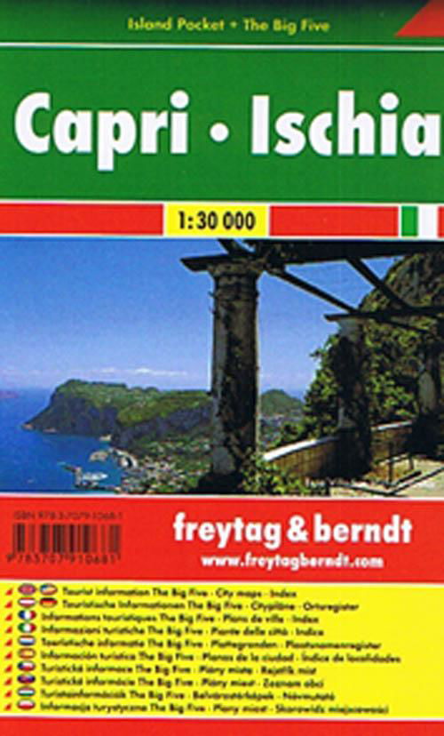 Cover for Freytag &amp; Berndt · Capri Ischia (Landkart) (2015)