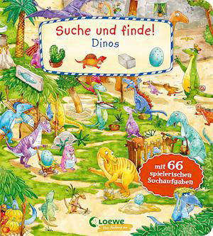 Cover for Joachim Krause · Suche und finde! - Dinos (Kartonbuch) (2021)