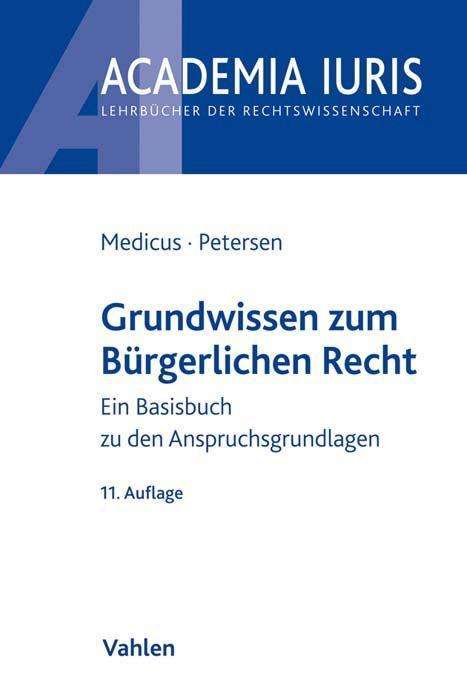 Cover for Medicus · Grundwissen zum Bürgerlichen Re (Book)