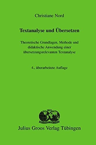 Cover for Nord · Textanalyse und Übersetzen (Bok)