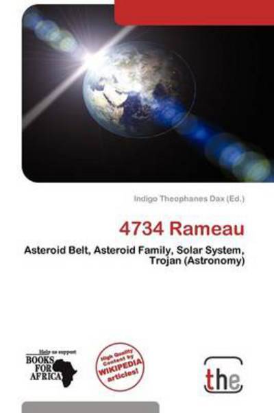 Cover for Indigo Theophanes Dax · 4734 Rameau (Book) (2012)