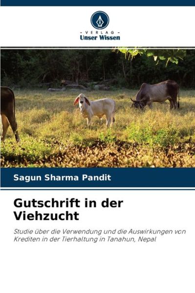 Cover for Sagun Sharma Pandit · Gutschrift in der Viehzucht (Paperback Book) (2021)