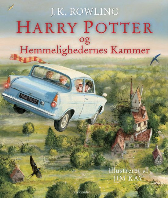 Cover for J. K. Rowling · Harry Potter Illustreret: Harry Potter Illustreret 2 - Harry Potter og Hemmelighedernes Kammer (Bound Book) [7th edition] (2016)