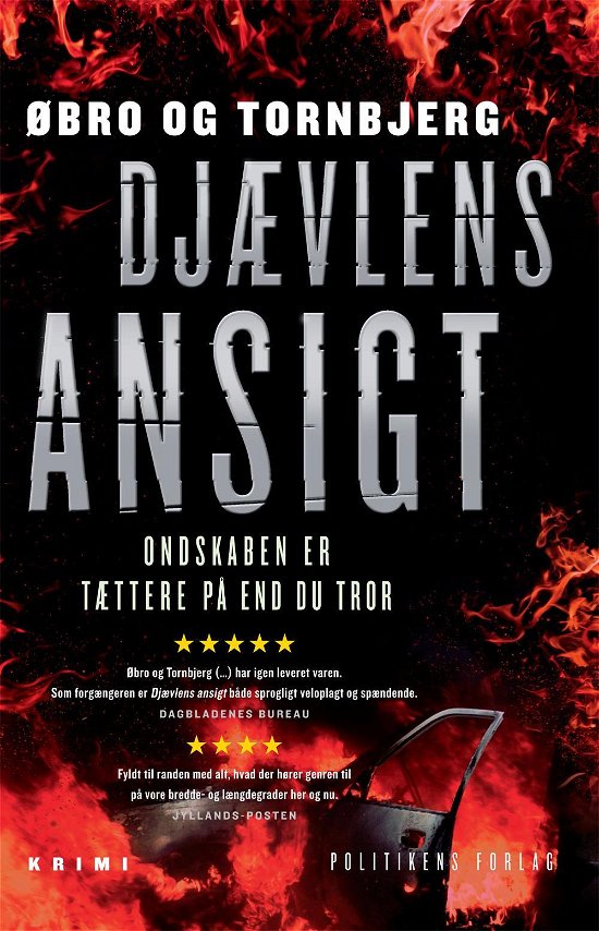 Cover for Øbro og Tornbjerg; Jeanette Øbro; Ole Tornbjerg · Katrine Wraa-serien: Djævlens ansigt (Paperback Book) [7. Painos] [Paperback] (2014)