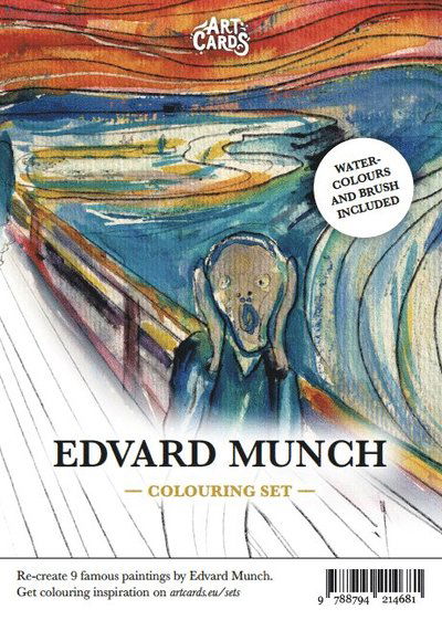 Cover for ArtCards: Edvard Munch (Book) (2025)