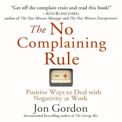 Cover for Jon Gordon · The No Complaining Rule (CD) (2011)