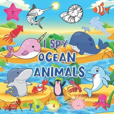 Cover for Limoz Sketching · I Spy Ocean Animals (Paperback Bog) (2020)