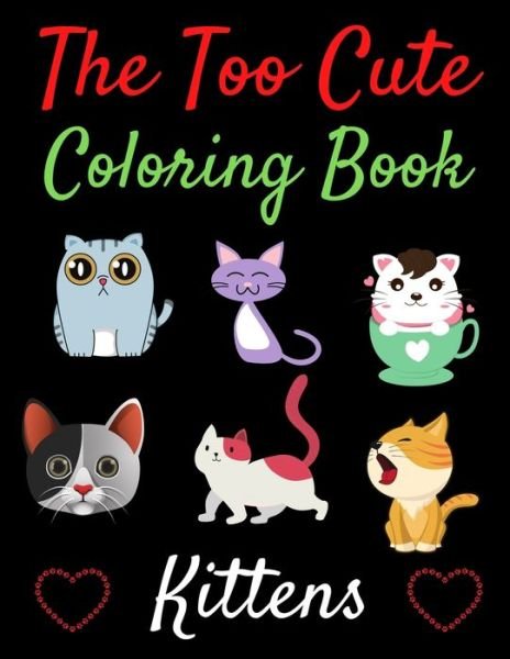 Cover for Trendy Coloring · The Too Cute Coloring Book (Pocketbok) (2020)