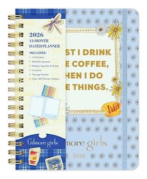 Cover for Insight Editions · 2026 Gilmore Girls 13-Month Weekly Planner (Gebundenes Buch) (2025)