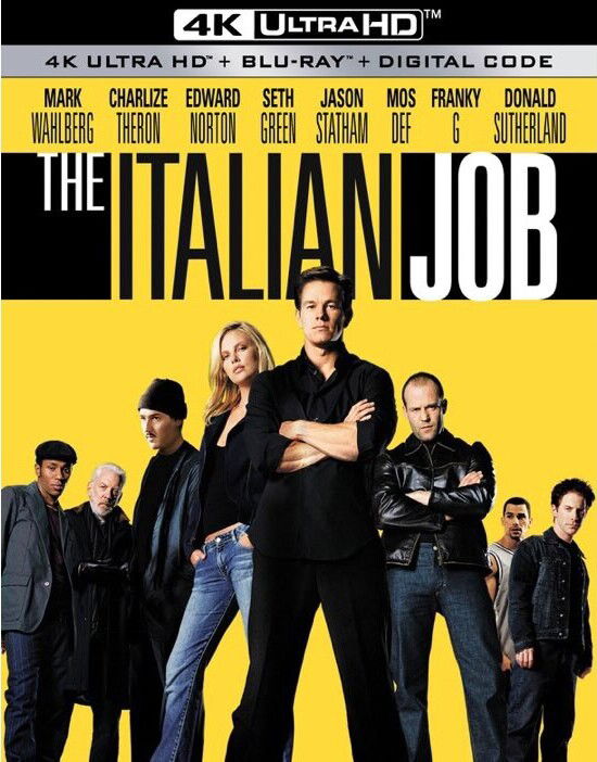 Cover for Italian Job (4K Ultra HD) (2023)