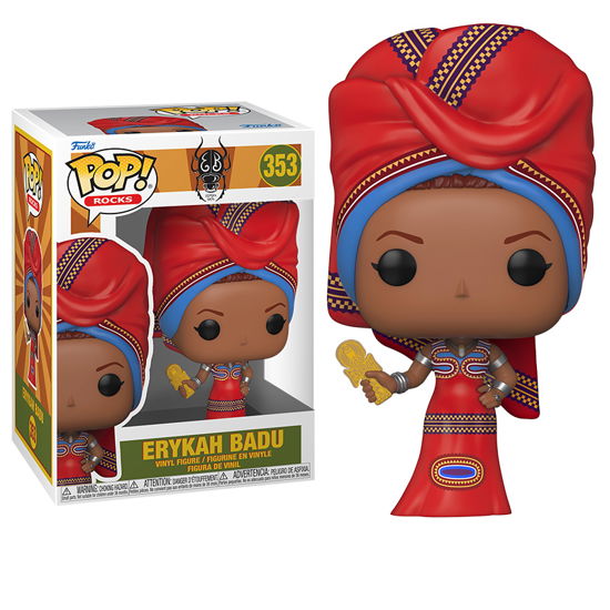 Erykah Badu (Tyrone) - Funko Pop! Rocks: - Fanituote - Funko - 0889698725682 - tiistai 12. syyskuuta 2023