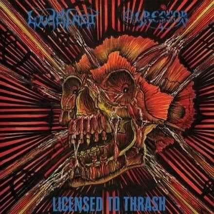 Cover for Agressor /Loudblast · Licensed To Thrash (CD) [Remastered edition] (2019)