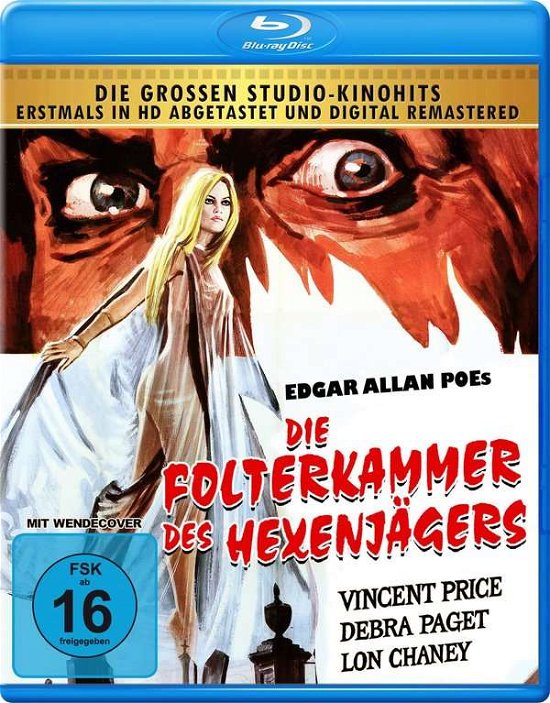 Cover for Price,vincent / Paget,debra / Chaney Jr.,lon · Die Folterkammer Des Hexenjägers (Hd-kinofassung) (Blu-ray) (2020)