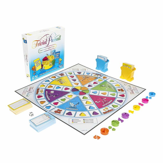 Trivial Pursuit - Family Edition - Hasbro - Książki - ASMODEE - 5010993481682 - 30 czerwca 2023