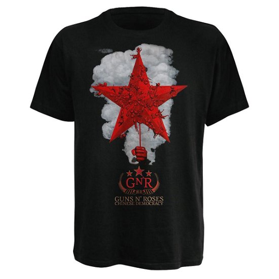 Cover for Guns N' Roses · Star with Smoke (T-shirt) [size M] (2014)