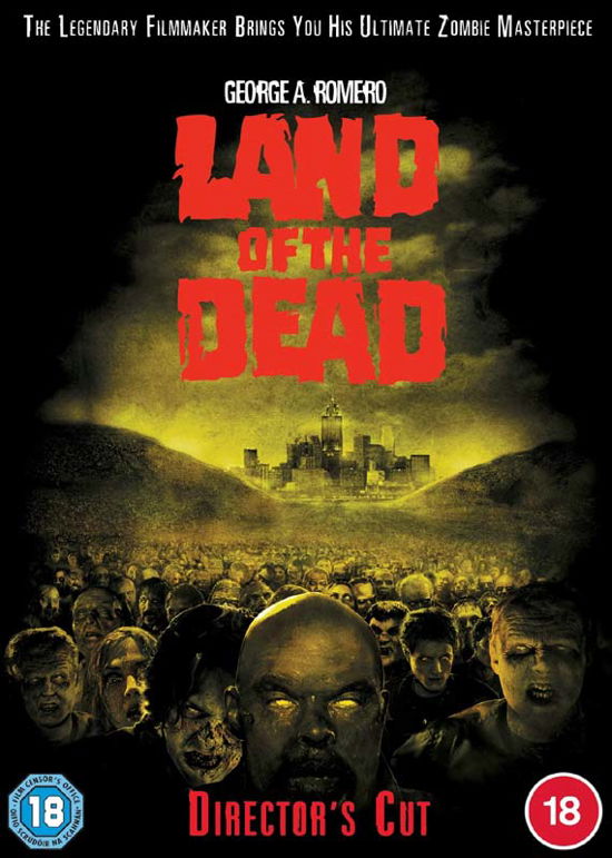Cover for Land of the Dead DVD · Land Of The Dead (DVD) (2021)