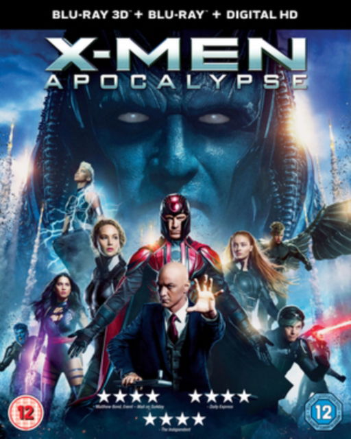 Cover for X-men - Apocalypse (Blu-ray 3D · X-Men - Apocalypse 3D+2D (Blu-Ray) (2016)