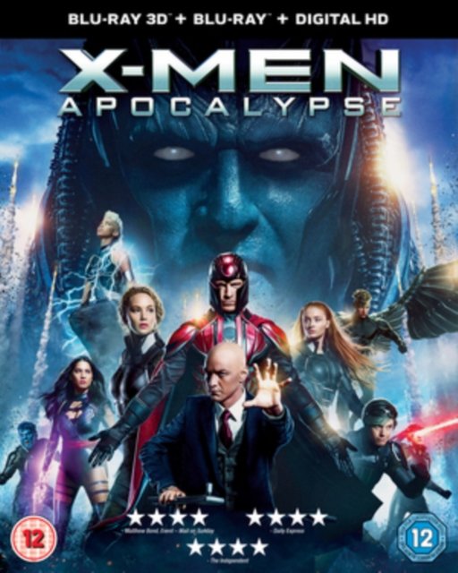 Cover for X-men - Apocalypse (Blu-ray 3D · X-Men - Apocalypse 3D+2D (Blu-ray) (2016)