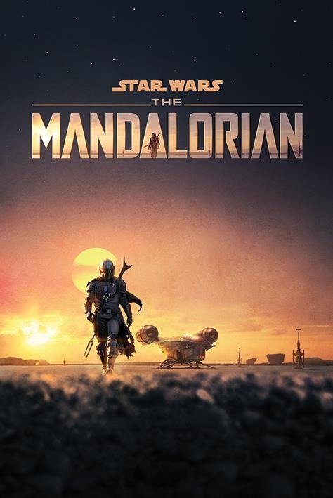 Cover for Poster - Maxi · Star Wars: The Mandalorian - Poster 61X91 - Dusk (MERCH) (2019)