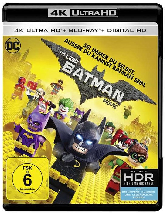 Cover for Will Arnett,zach Galifianakis,michael Cera · The Lego Batman Movie (4K Ultra HD) (2017)