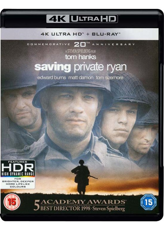 Cover for Fox · Saving Private Ryan (4K UHD Blu-ray) (2018)