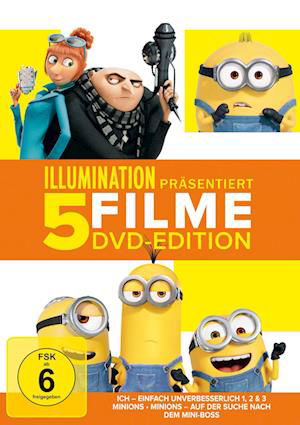 Illumination 5 Filme Dvd-edition - Keine Informationen - Elokuva -  - 5053083231682 - torstai 8. joulukuuta 2022