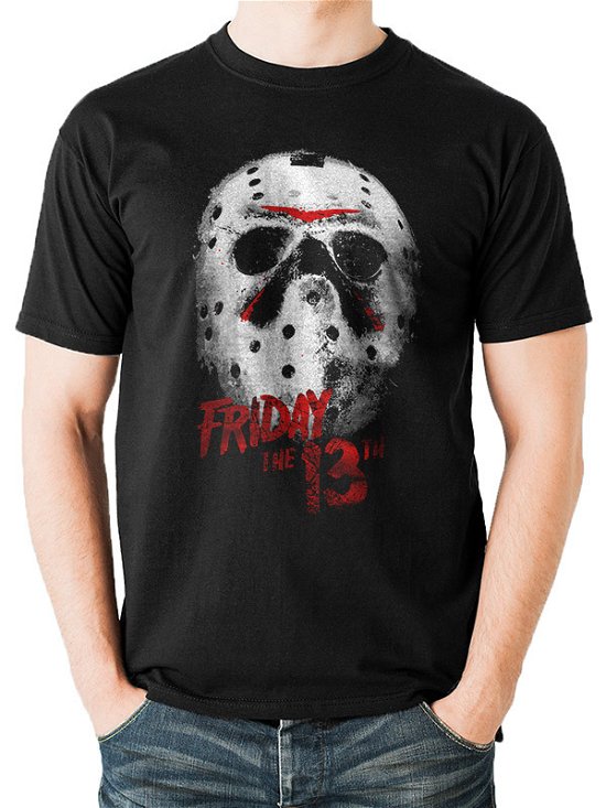 Friday The 13Th: Mask (T-Shirt Unisex Tg. L) - Friday The 13th - Film -  - 5054015486682 - 