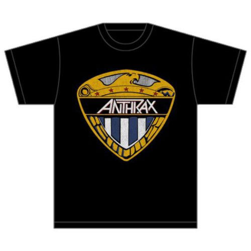 Anthrax Unisex T-Shirt: Eagle Shield - Anthrax - Koopwaar - Global - Apparel - 5055295371682 - 