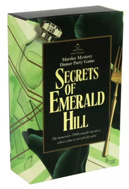 Cover for Secrets of Emerald Hill Murder Mystery Game (MERCH) (2020)