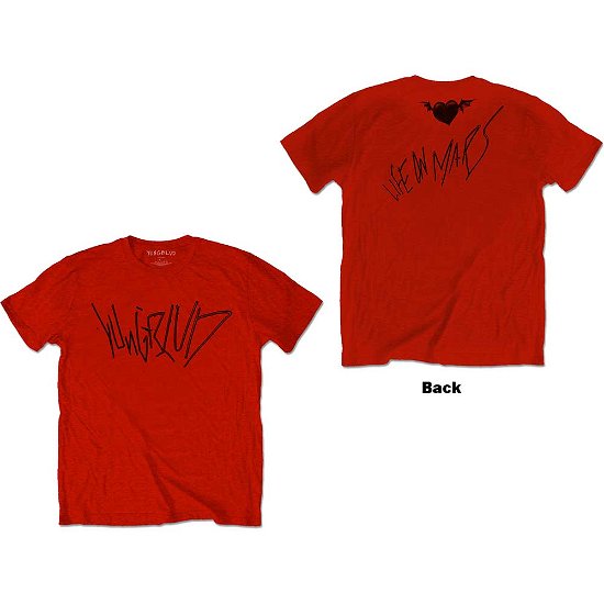 Yungblud Unisex T-Shirt: Life on Mars (Back Print) - Yungblud - Merchandise -  - 5056561031682 - 