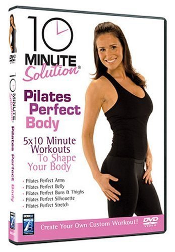 Cover for 10 Minute Solution Pilates Per · 10 Min Solution Pilates Perfect Body (DVD) (2008)