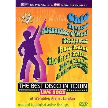 Cover for The Best Disco in Town - Live (DVD)