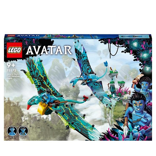 Cover for Lego: 75572 · Avatar - Il Primo Volo Sulla Banshee Di Jake E Neytiri (MERCH)