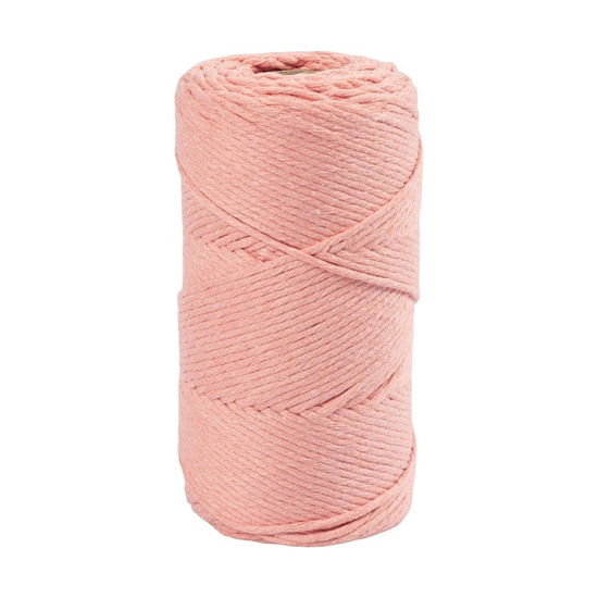 Cover for Craft Kit · MacramÃ© Cord - Pink (977557) (Toys)